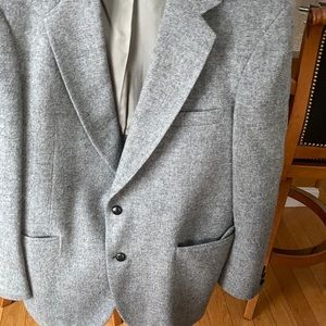 Wool grey blazer/suit jacket